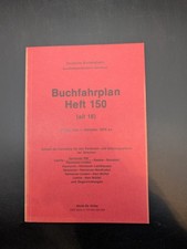 Buch Buchfahrplan Heft 150