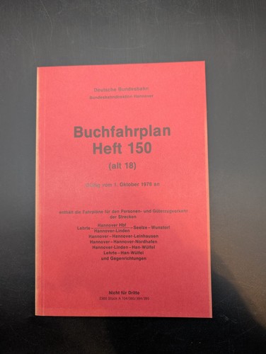 Buch buchfahrplan heft 150 - buch,