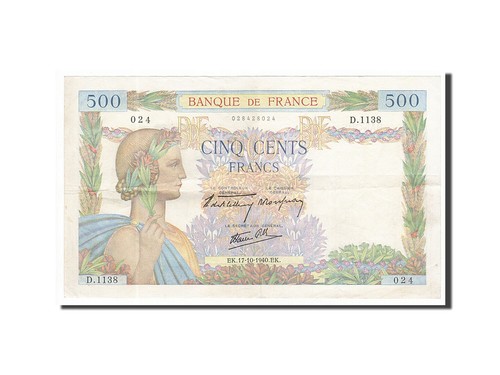 Geldschein frankreich 5 - geldschein,, frankreich,