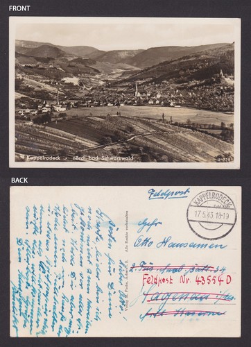 Germany 1943 rppc postcard - 1943,,