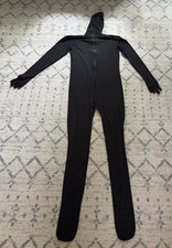 NEW XXL Black Zentai Full Body