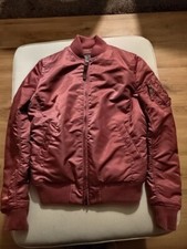 Original ALPHA INDUSTRIES Bomberjacke, Dusty Pink, wattiert, Gr.  small