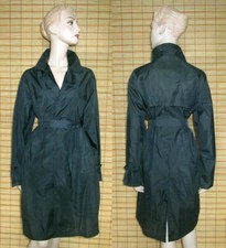 BLAUER REGENMANTEL - RAINCOAT - NYLON - VINTAGE - HELION - GR. L - XL
