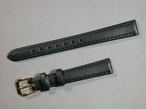 Schmales leder uhrenarmband - leder,