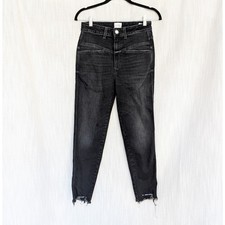 Closed Black Denim Style Pedal