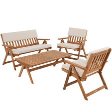 Gartenmöbel Set Lusiano beige