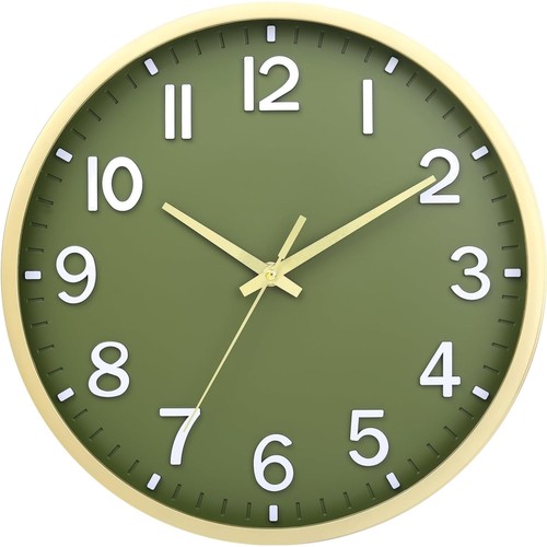 Wanduhr lautlos 30cm batterie - 30cm,