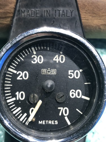 Taucheruhr tiefenmesser sos - tiefenmesser,