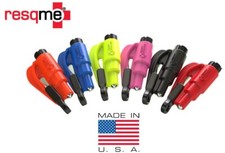 ResQme Original Rescue Quick Auto Flucht Werkzeug Gurtschneider Glasbrecher 