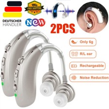 Digital Hörgerät Profi Hörhilfe Hörverstärker Hörgeräte Gerät Taub Verstärker