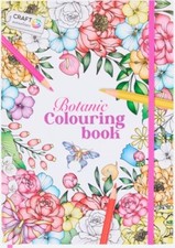 Malbuch A4 Botanic 100 Designs