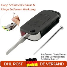 Auto Klapp Schlüssel Gehäuse für Mercedes SLK R170 W168 W170 W202 W414 Sprinter
