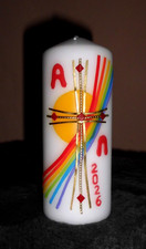 Wunderschöne Osterkerze 2026