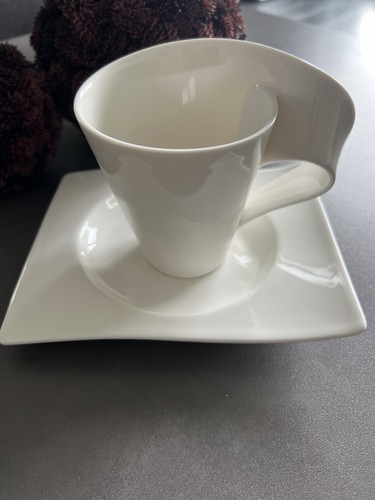 Kaffeebecher mit untertasse - kaffeebecher,
