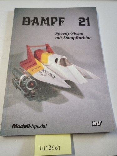 Dampf speedy steam - dampf,, bd.21,