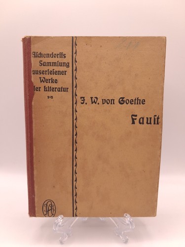 Faust joh wolfgang von - -,
