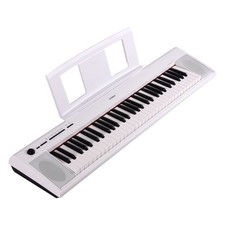 Yamaha Piaggero NP-12WH Tragbares E-Piano/Keyboard Weiß wie neu