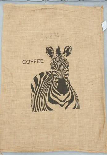 Kaffeesack motiv zebra - kaffeesack,
