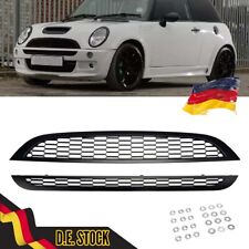 Schwarz Matt  Kühlergrill Fontgrill Grill für MINI Cooper R50 R53 R52 2001-2006