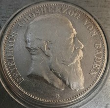 J.33 Baden 5 Mark	1904 G