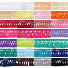 1m Fransenborte 32mm Meterware