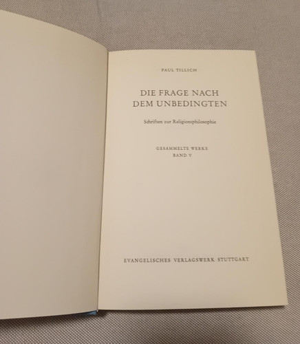Paul tillich gesammelte - paul, tillich: