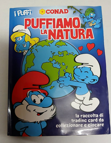 Die schlümpfe panini album - schlümpfe,