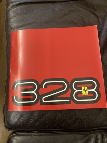 Prospekt ferrari 328 1985 - prospekt,