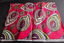 Bunte Afrikanische Stoff. 1,20