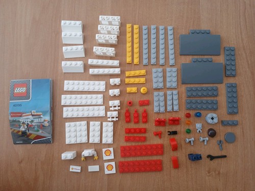 Lego 40195 shell power - shell, v-power