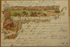 Gruß aus Pirmasens Pfalz 1897