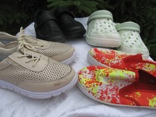 4 Paar  Damen Halbschuhe  Gr