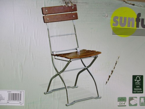 Sunfun klappbarer gartenstuhl - sunfun,