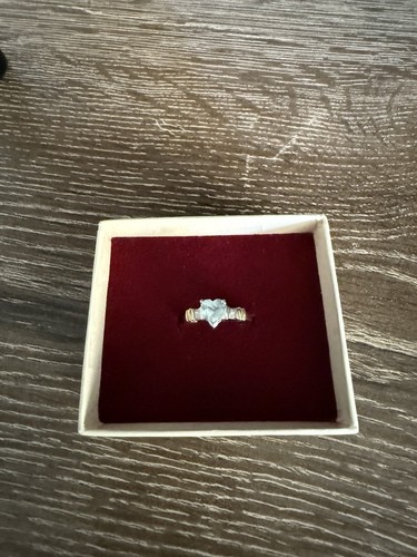 Ring gold herzform - 10,