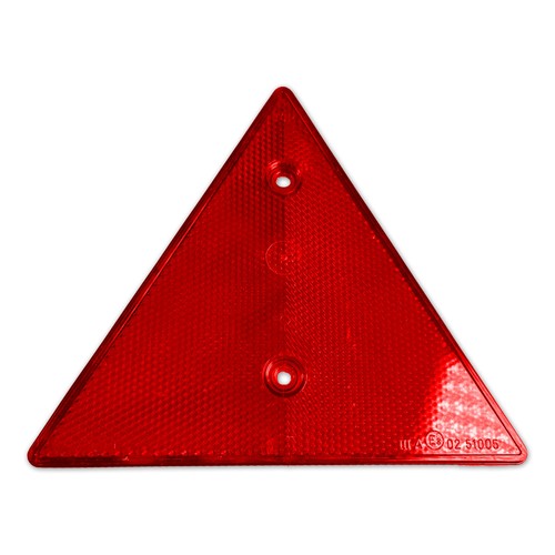 Dreieckrückstrahler rot - dreieckrückstrahler,