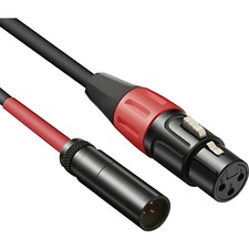 Mini XLR auf XLR Kabel 03m