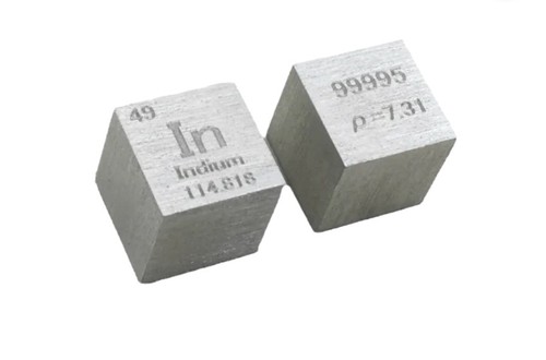 Indium element würfel 995 - indium,