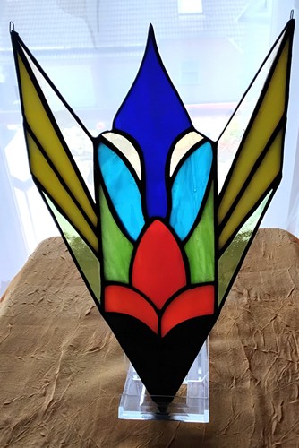 Tiffany fensterbild pfeilblume - tiffany,