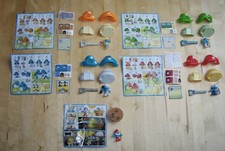 Komplettsatz Ü-Ei Kinder Ferrero Maxi Ei Schlümpfe SD-B-38 bis 44 mit BPZ+AKF