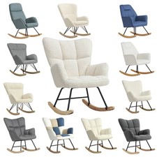 Schaukelstuhl Bequemer Stillsessel Lesesessel Relaxstuhl Schwingsessel  Sessel