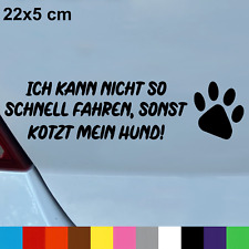 Autoaufkleber Ich kann nicht