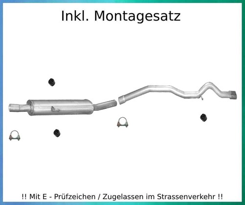 Auspuffanlage für mercedes - auspuffanlage,