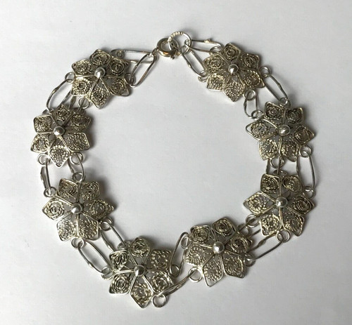 925 sterling silber blumen - 925,