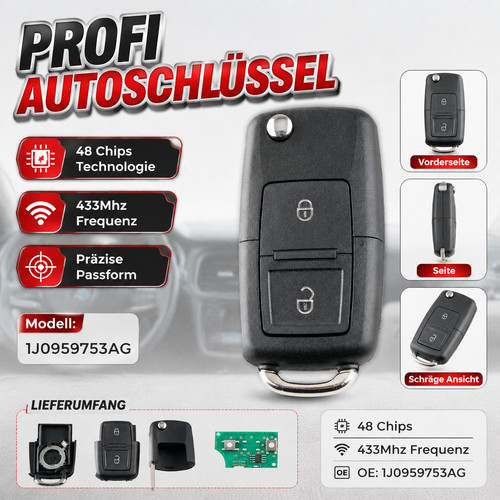 Klapp funkschlüssel tasten - 2,