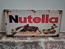 Nutella Retro Schild