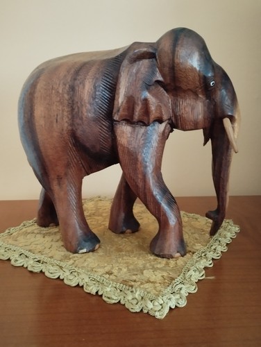 Dekorativer massiver elefant - massiver,