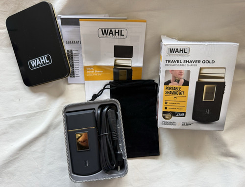 Wahl travel shaver gold - wahl,