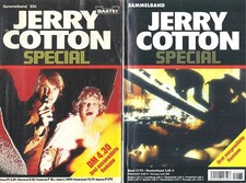 6 Krimis- 2 Sammelbände: JERRY COTTON, Auflage 1, 3, 4, mit Titelliste!