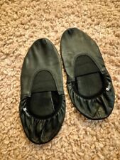 Domyos Turn, Ballett, Bauchtanz, Gymnastik Schläppchen Gr.39 Schwarz getragen