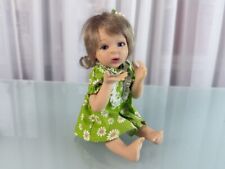 Künstlerpuppe Sammler Laura lee Wambach Resin Puppe 19 cm Guter Zustand 